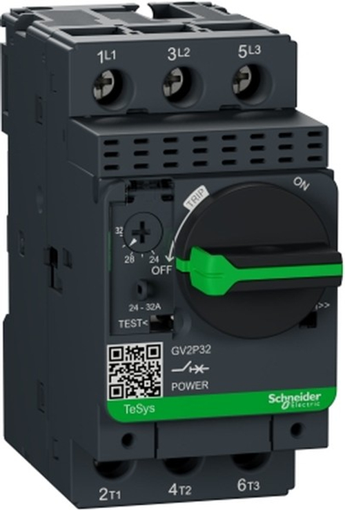 Автоматический выключатель защиты двигателя Schneider Electric GV2P32 24-32А