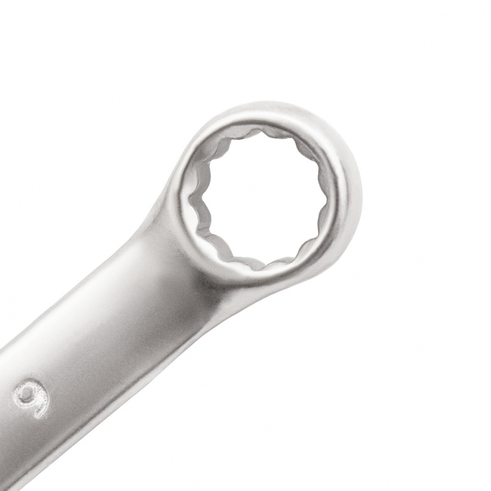 КЛЮЧ КОМБИНИРОВАННЫЙ MATRIX 9ММ CRV МАТОВЫЙ ХРОМ 15105