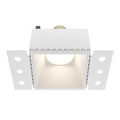 Встраиваемый светильник Пай / Share 1*GU10 10 Вт Technical dl051-01-gu10-sq-w