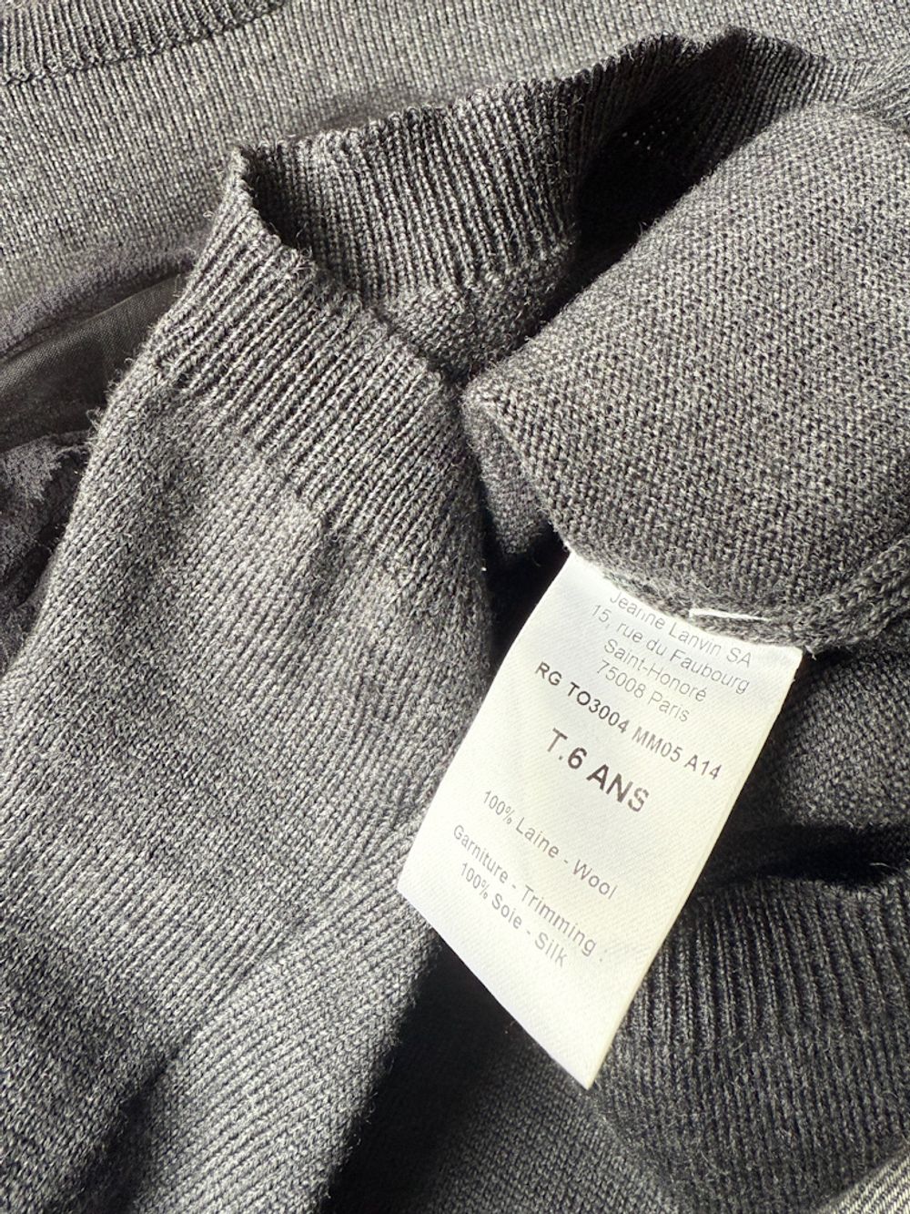 Шерстяной джемпер Lanvin, 116