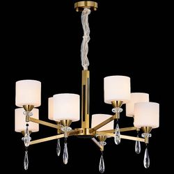 Подвесная люстра ILLUMICO IL5182 IL5182-8PLS-29 BRASS KELTIC