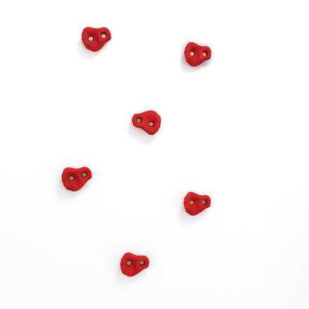 ROMANA Dop22 Комплект зацепов для лазания 6 штук (красный)