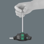 Шестигранная отвёртка с поперечной ручкой, Hex-Plus 3х100 мм WERA 05023334001