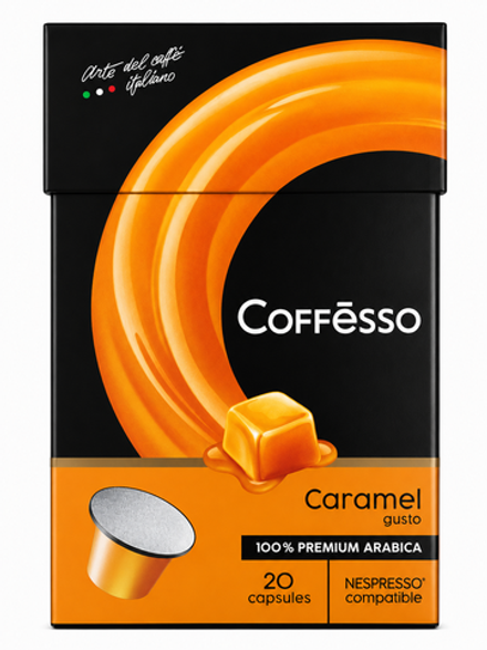 Кофе в капсулах Nespresso Coffesso Caramel 20 шт