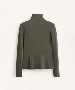 Oysho Легкая куртка, темный хаки