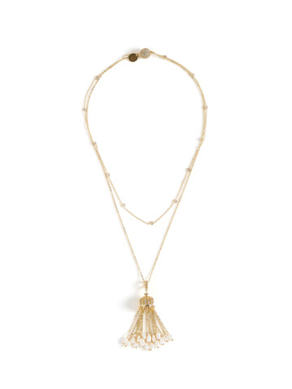 Колье "Queen pearl" Gold