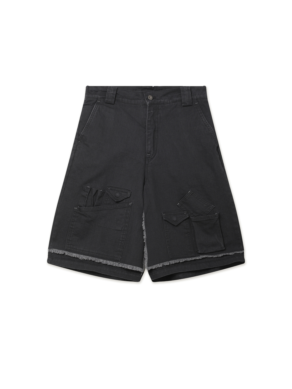 Мужские Шорты Washed Layered Cargo Skirt