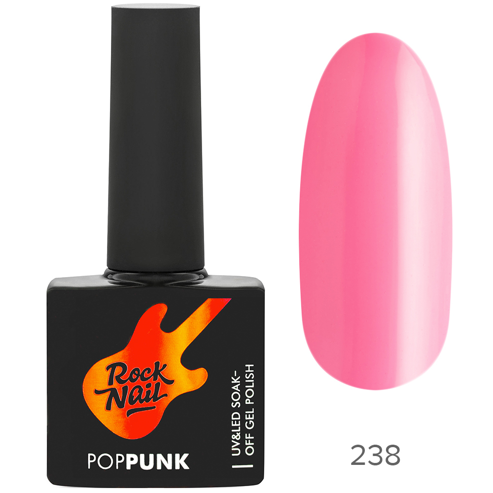 Гель-лак RockNail Pop Punk 238 Smash, 10мл.