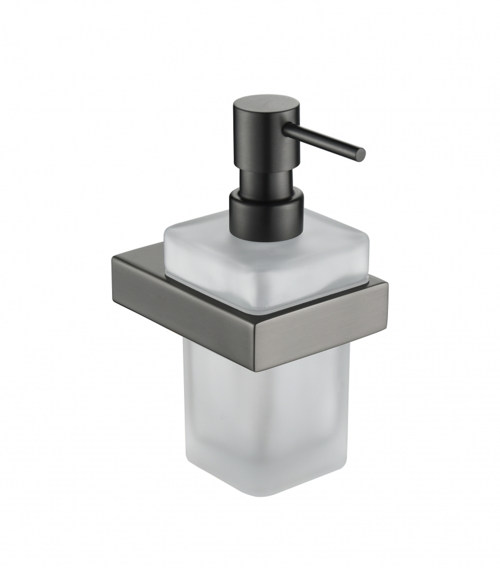 Настенный дозатор для жидкого мыло Grocenberg AC0028 (Графит)