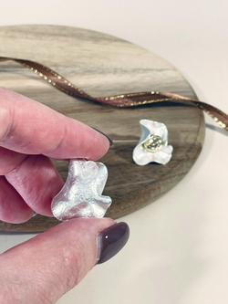 Серьги -гвоздики Цветочная симфония