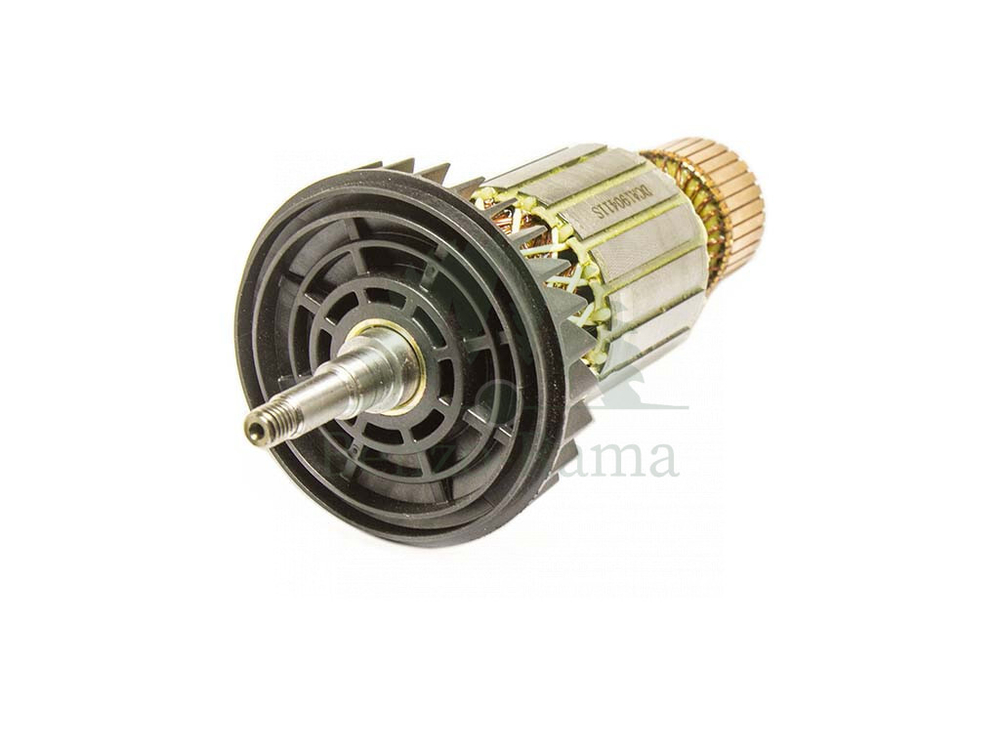 Ротор (якорь) для УШМ Makita GA7020 L-202 mm, D-54 mm, резьба М8 шаг 1,25 mm