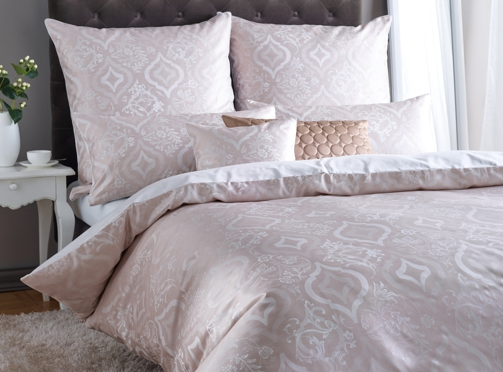 Постельное белье 2 спальное евро макси Curt Bauer Harriet 9014/0104 sand