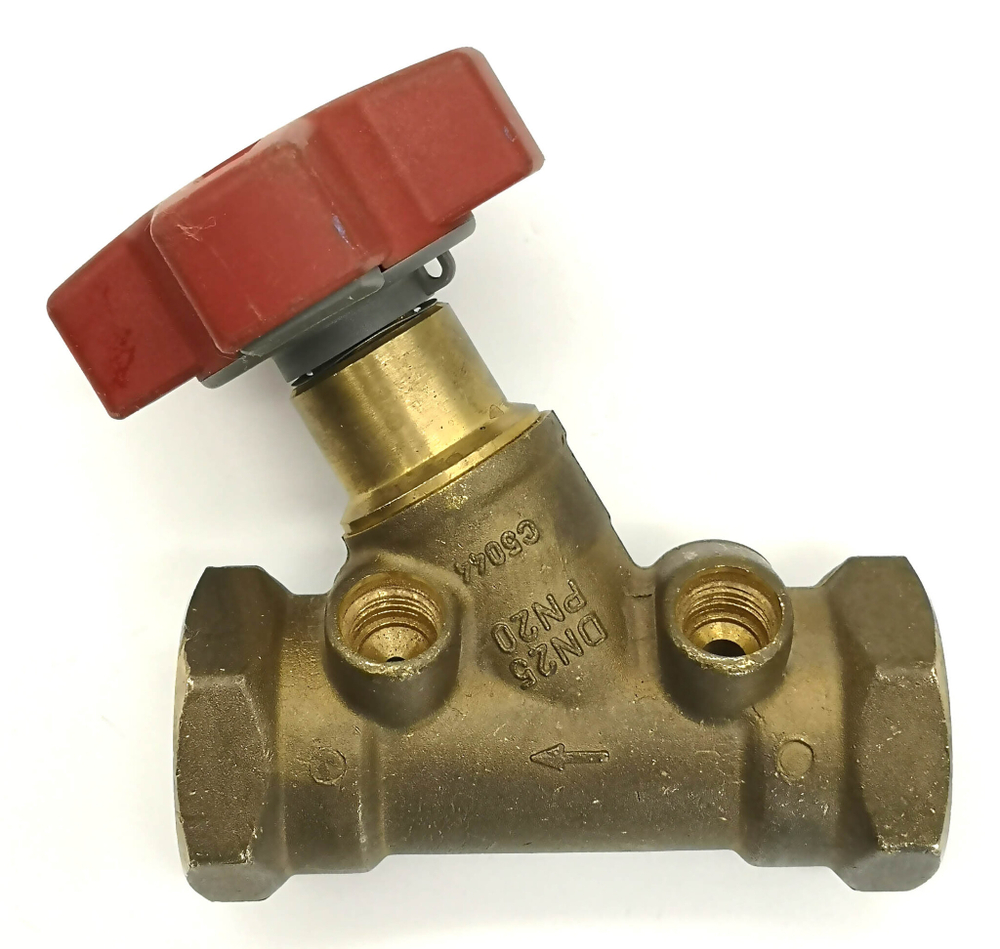 Вентиль с косой врезкой Danfoss DN25 Ду25 PN20 C5044 (5025D)