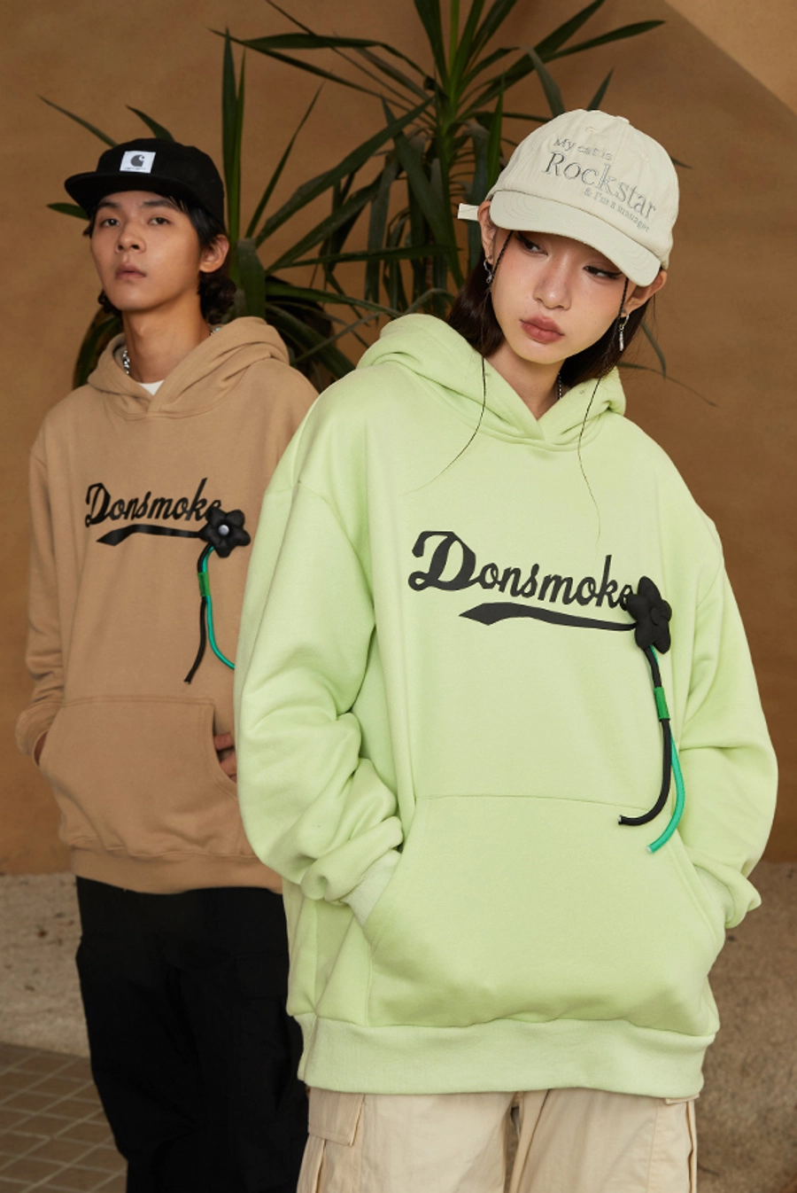 Худи DONSMOKE "Flower" Oversized Hoodie