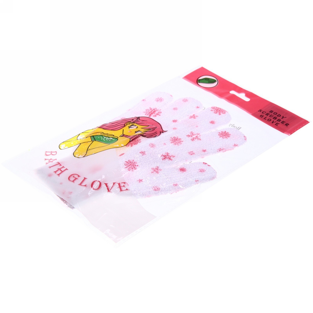 Мочалка-перчатка мягкая «Наслаждение», мягкая, цвет микс,16,5см (растягивается)