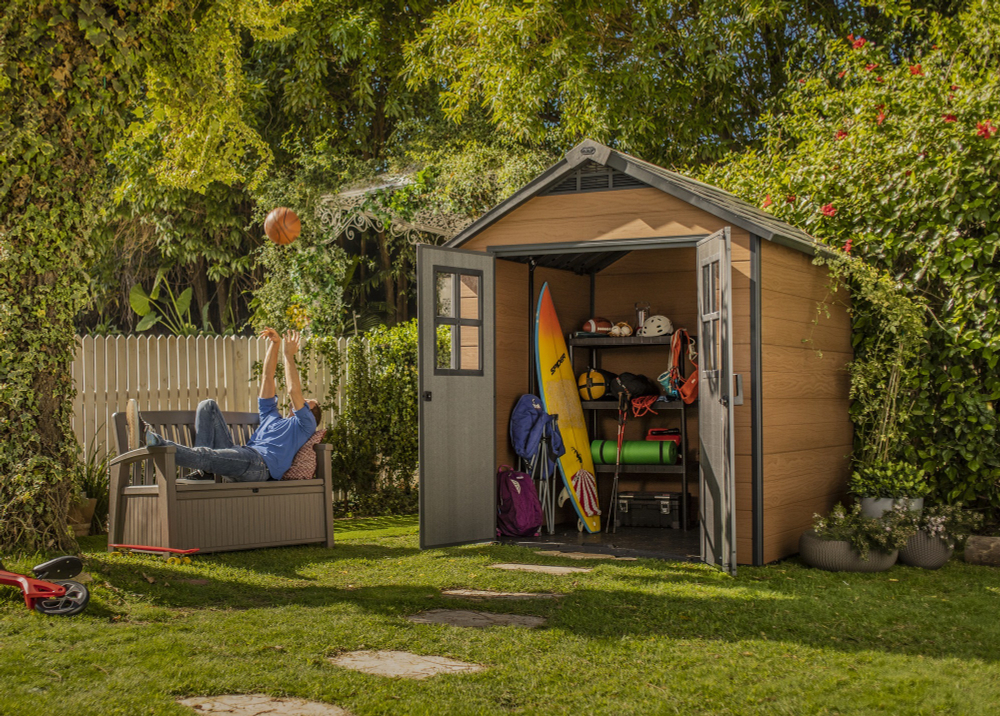 Сарай Keter Ньютон 757 (Newton 757), коричневый