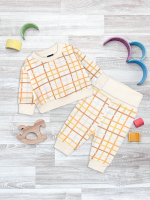 Утеплённый комплект Mjölk Цветная клетка