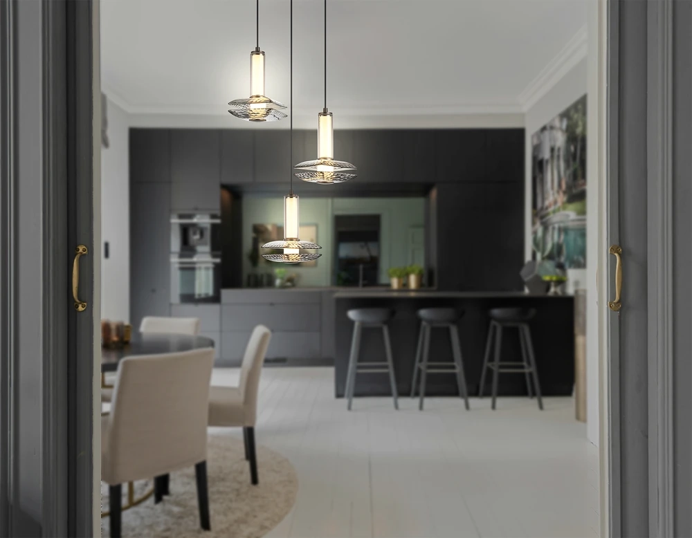 Подвесная люстра Ambrella light CRYSTAL LH31012