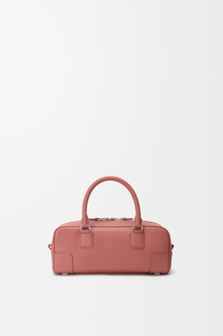Loewe Укороченная сумка Amazona 23 из блестящей телячьей кожи, красноватый