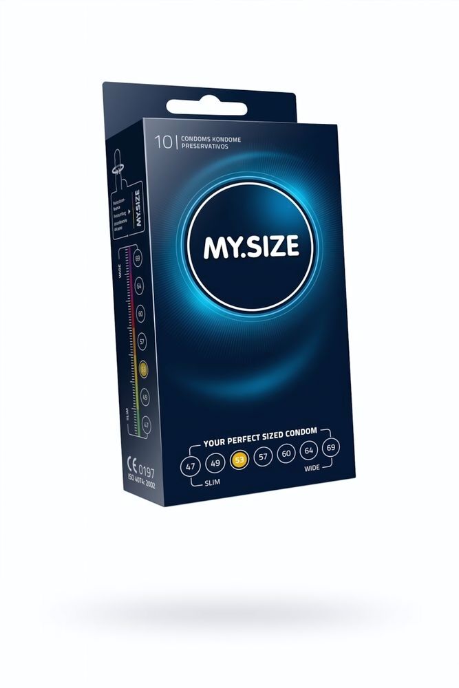 Презервативы MY.SIZE № 10 размер 53 ширина 5,3 см
