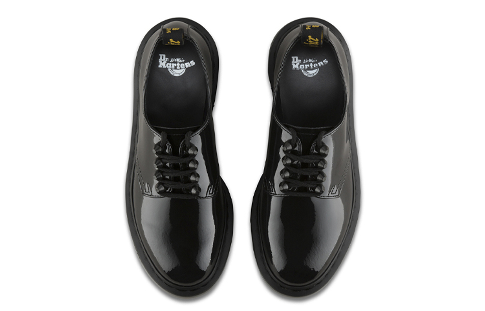 Dr.Martens Cow Split Leather Casual Shoes Men"s Black