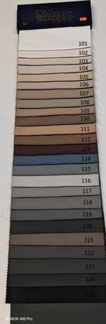 Римская штора Ecobella арт. Efes col. 117 с декоративным бордюром Te-Xo и карнизом