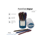 Ручка Bruno Visconti PointClick ORIGINAL автом., 0,38 мм, синяя 20-0379