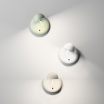Настенный дизайнерский светильник  Pin 1675 by Vibia (белый)