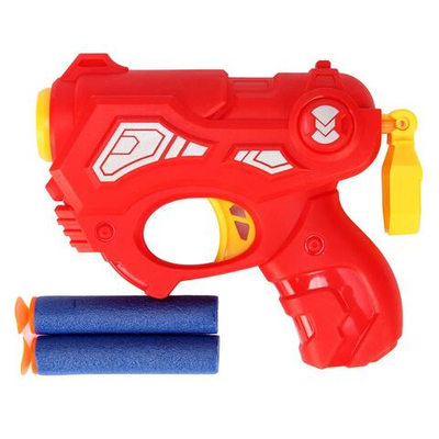 Пистолет с мягк.пулями, пакет 19867B