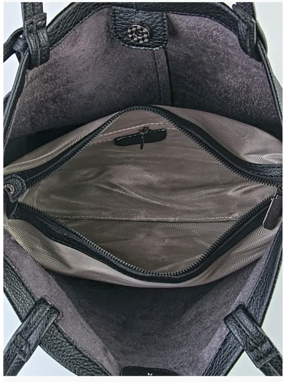 Сумка шоппер из эко-кожи