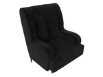 Кресло Неаполь, Черный, Велюр, 111957