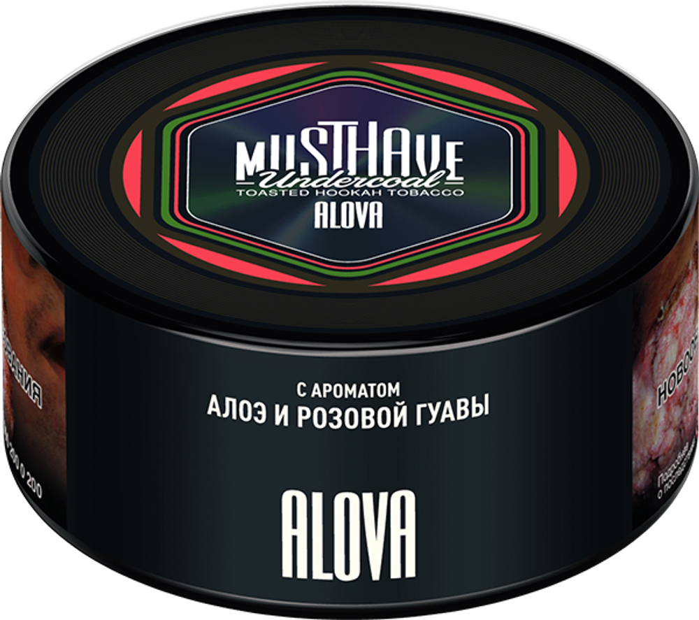 М. Табак для кальяна Must Have Alova (Алоэ, розовая гуава) 125г