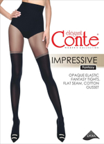 CONTE FANTASY IMPRESSIVE Колготки женские с имитацией гольфинов
