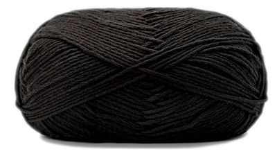 Пряжа для вязания Вискоза 70% Хлопок 30% цвет Тёмно-Коричневый