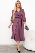 Платье Аскания (сливовый)-52р-р Р11-1203/3 Nikol