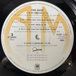 Винтажная виниловая пластинка LP Quincy Jones, The Best Of Quincy Jones (Japan 1982) (Obi) What's Going On
