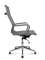 Кресло офисное Норден / Техно / серая экокожа / хром