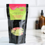 Бурлящие кристаллы Клубника и мята с шиммером - 150 гр.