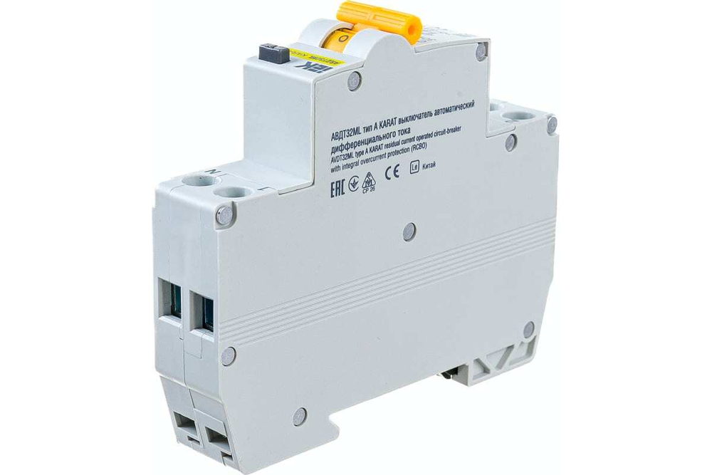 Выключатель автоматический дифференциального тока АВДТ32ML тип A С16 30мА KARAT IEK
