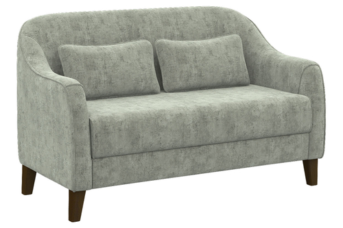 Диван Комфорт-4 3кат (CATANIA IVORY, Бук (Лак)) Элегия