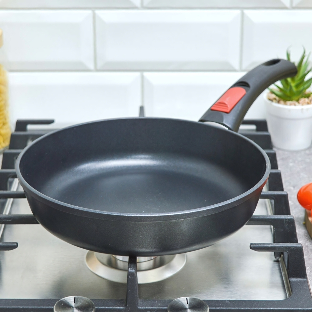 Сковорода 22см со съемной ручкой, Нева металл посуда