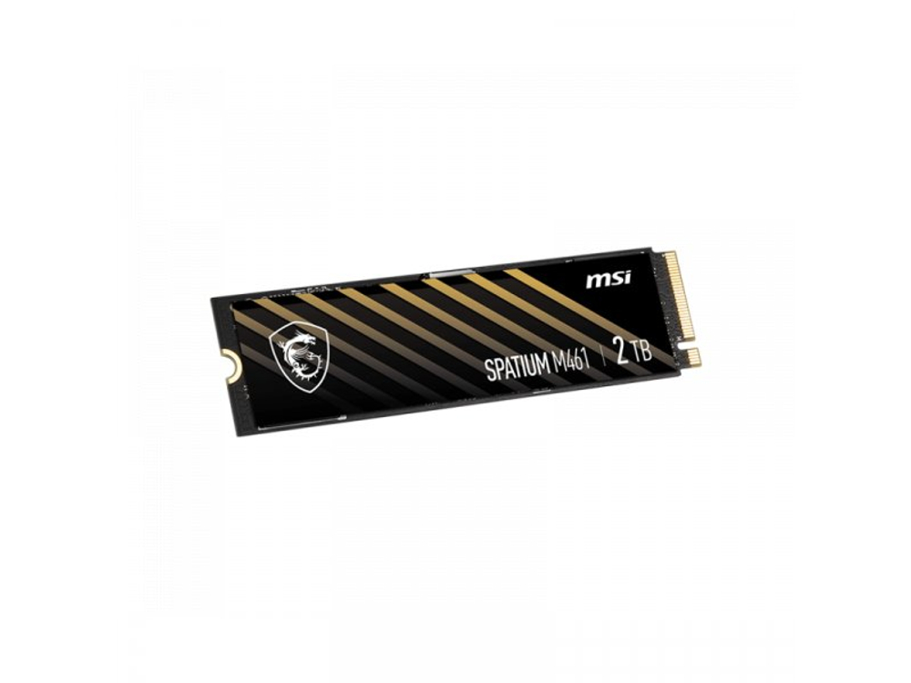 SSD накопитель MSI Spatium M461 2ТБ, M.2 2280, PCIe 4.0 x4, NVMe [S78-440Q550-P83]