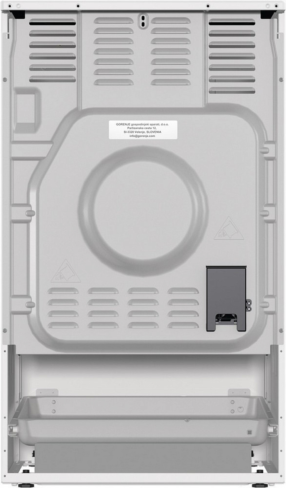 Электрическая плита Gorenje GECS5C70WA