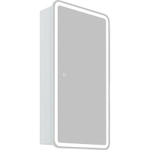 Зеркальный шкаф BelBagno Marino 40 SPC-MAR-400/800-1A-LED-TCH с подсветкой Белый