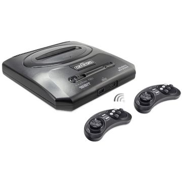 Игровая приставка SEGA Retro Genesis Modern + 300 игр + 2 беспроводных джойстика 2.4ГГц