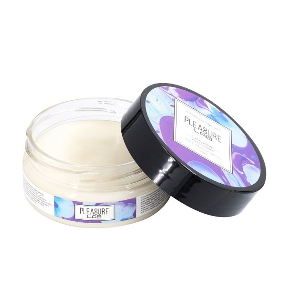Массажный крем с ароматом черной смородины и лаванды Pleasure Lab Enchanting 50мл