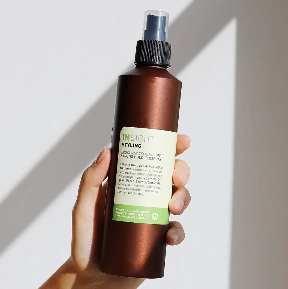 Лак-эко сильной фиксации для волос INSIGHT Styling Strong Hold Ecospray 250 мл
