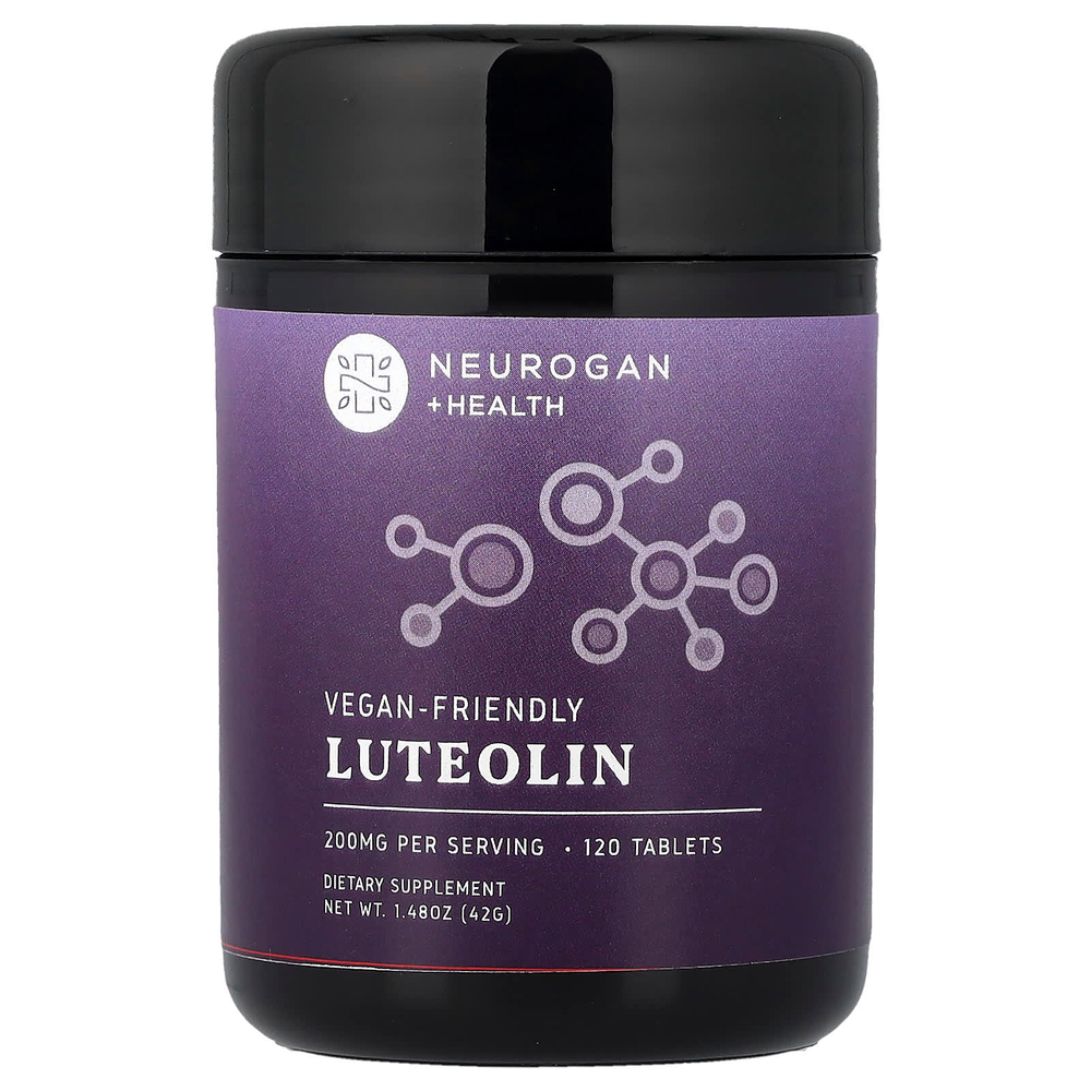 Neurogan Health, лютеолин, 120 таблеток (100 мг в 1 таблетке)