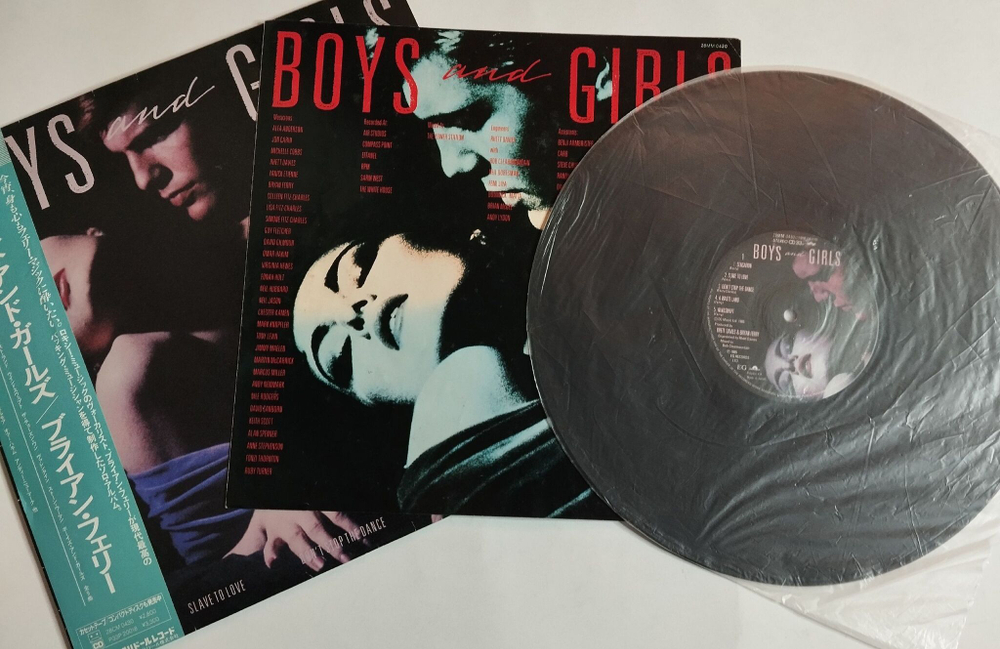 Винтажная виниловая пластинка LP Bryan Ferry Boys And Girls (Japan 1985) (Obi) (EX)
