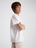 Футболка базовая Mjölk Ecru, уценка